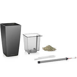 Pot de table Maxi-Cubi - kit complet, anthracite métallisé 26 cm