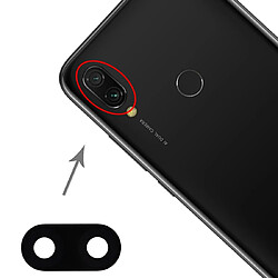 Wewoo Objectif de caméra appareil photo arrière 10 PCS pour Xiaomi Redmi 7 pas cher