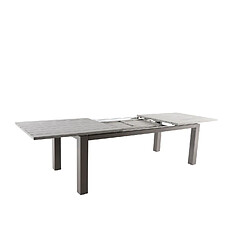 Acheter Hesperide Table de jardin extensible 10 Personnes Héraklion - L. 220/320 cm - Gris tonka