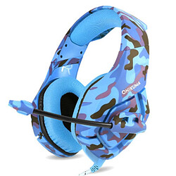 Universal Casque de camouflage, casque de jeu, casque de jeu, microphone pour téléphone portable, tablette | 