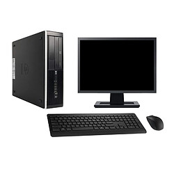 PC HP 8300 Elite SFF Ecran 19" Intel G630 RAM 4Go Disque 500Go Windows 10 Wifi - Occasion