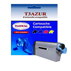 T3Azur Toner Laser compatible OKI C612 , 46507508 Noir 