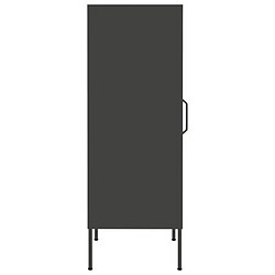 Avis vidaXL Armoire de rangement Anthracite 42,5x35x101,5 cm Acier