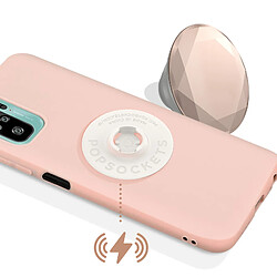 Acheter Popsockets PopGrip Metallic Diamond Poignée Maintien Support Fixation adhésive Rose Champagne