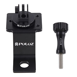 Wewoo Support Holder noir pour GoPro HERO6 / 5 Session / 5/4 Session / 4/3 + / 3/2/1, d'autres caméras de sport alliage d'aluminium moto fixe de montage avec adaptateur trépied et vis pas cher