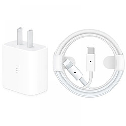 General Chargeur Apple Adaptateur secteur USB C à charge rapide 20 W, certifié sûr et efficace, compatible avec iPhone14/14 Pro Max/13/13Pro/12/12 Pro/11/11Pro/XS, iPad(3 pieds) 