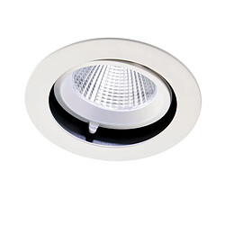 Avis Saxby Downlight Encastrable Rond 30W CCT 30W Peinture Blanc Mat