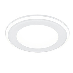 Lumière Downlight Encastrable Moderne 14cm Blanc Mat 3000K 