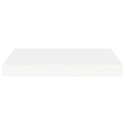 Acheter vidaXL Étagères murales flottantes 2 pcs blanc 40x23x3,8 cm MDF