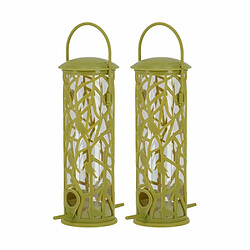 Best For Birds Mangeoire silo pour oiseaux Chiffchaff (Lot de 2).