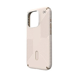 Speck Coque Presidio2 Grip Click-Lock pour iPhone 15 Pro Beige