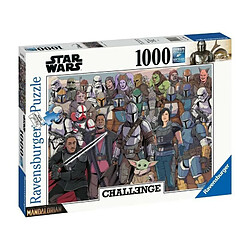 STAR WARS Puzzle 1000 pieces - Baby Yoda - Ravensburger - Puzzle adultes - Collection Challenge Puzzle - Des 14 ans 