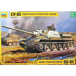 Zvezda Maquette Char Soviet Tank Destroyer Su-85 