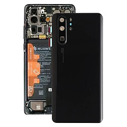 Wewoo Coque arrière de batterie avec lentille de caméra pour Huawei P30 Pro Noir 