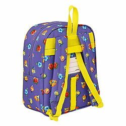 Cartable SuperThings Guardians of Kazoom Violet Jaune (22 x 27 x 10 cm)