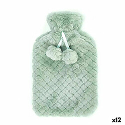 Gift Decor Bouillotte Vert Plastique 1,8 L (12 Unités)