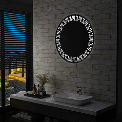 Maison Chic Miroir à LED,Miroir Lumineux LED pour salle de bain 80 cm -MN76412