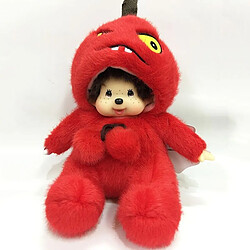 Universal 8 peluches, poupées de super-héros, cadeaux d'animaux.(Rouge) 