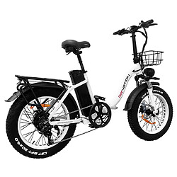 Avis DRVETION CT20 Vélo électrique pliant, gros pneu 20 x 4,0 pouces, moteur 750 W, batterie 48 V 20 Ah, vitesse maximale de 45 km/h