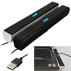 Universal MINI MINI PORTABLE USB SPEAUX MUSIQUE MUSIQUE Amplificateur Box stéréo Stéréo pour ordinateur portable PC ordinateur portable PC ordinateur portable