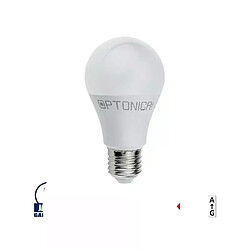 Optonica Ampoule LED E27 A60 10W équivalent à 70W - Blanc Chaud 2700K 