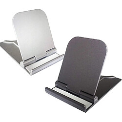 Support de téléphone portable, lot de 2 supports de téléphone portable pour bureau, petit support de téléphone pour voyage, léger, portable, pliable, tablette, support de bureau, berceau, smartphone, fournitures de bureau.