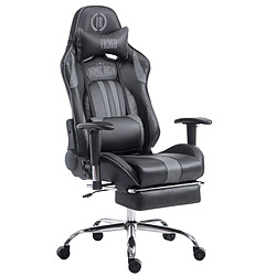 Non Chaise de bureau Racing Limit V2 en cuir artificiel avec repose-pieds