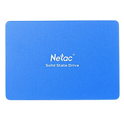 Wewoo Netac N600S SSD interne 128 Go 2.5 pouces SATA 6 Go / s extraordinaire Algorithme de mise en cache TLC Vitesse R / W vitesse de 500 Mo / s 400 Mo / s Disque SSD