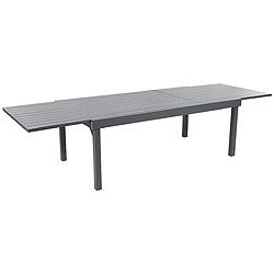 Wilsa Garden Table jardin Modulo 8 à 12 personnes full aluminium.