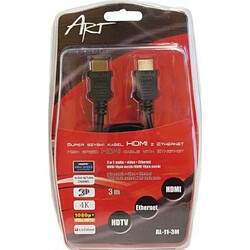 ART HDMI - HDMI 3 m 3 m/s 1x HDMI (prise) 1x HDMI (prise)