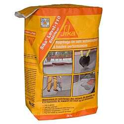 Ragréage autonivelant pour sol intérieur et extérieur - SIKA Level 110 Extérieur - Gris - 25kg