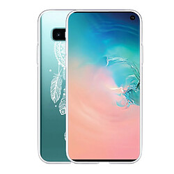 Avis Coque Samsung Galaxy S10 360 intégrale transparente Attrape reve blanc Ecriture Tendance Design Evetane.