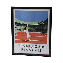 Amadeus Affiche tennis club français 40x50 cm.