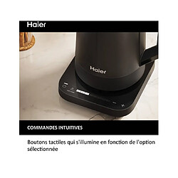 Acheter Bouilloire Haier Série 5 HKE5A 011 2200 W Noir