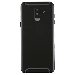 Wewoo Coque arrière avec touches latérales et objectif pour Galaxy A6 + (2018) / A605 (noir)