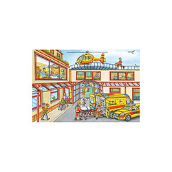 Puzzle - Avec modele Siku - SCHMIDT SPIELE - Hélicoptere de sauvetage - 100 pieces