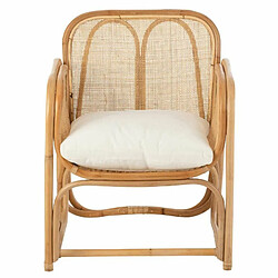 Paris Prix Fauteuil Design en Rotin Casablanca 65cm Naturel