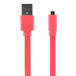 BIGBEN Câble de charge et synchronisation universel - CABLEFLAT20MICP - Rose