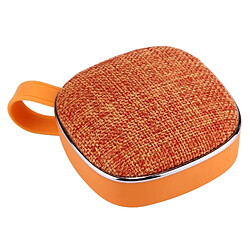 Acheter Wewoo Enceinte Bluetooth d'intérieur Orange Haut-parleur stéréo design portable, avec microphone intégré, prise en charge des appels mains libres, carte TF et AUX IN, distance Bluetooth: 10 m