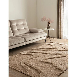 Avis Hadorn Tapis shaggy 305x240 brun Thun Arbor