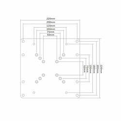 Avis Kimex Adaptateur VESA universel pour support TV 23"-43"