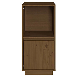 Avis Maison Chic Buffet,Meuble de Rangement,commode pour salon,Cuisine Marron miel 38x35x80 cm Bois massif de pin -MN41218