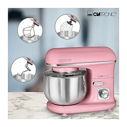 Avis Robot Pâtissier Boulangerie Cuisine Ménager Multifonction Bol 5L, 1100, Rose, Clatronic, KM 3711