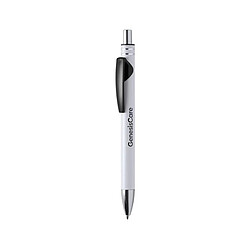 Avis Totalcadeau Stylo bleu à mécanisme bouton - Stylo a encre bleu design Couleur - Jaune pas cher