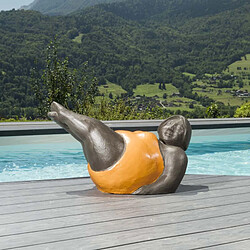 Wanda Collection Statue femme contemporaine orange