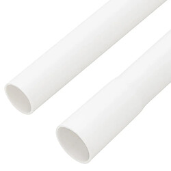 Acheter vidaXL Goulottes de câble Ø25 mm 10 m PVC