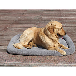 Acheter Super doux lavable pet chat chien coussin dentelle mat pad chaud l gris