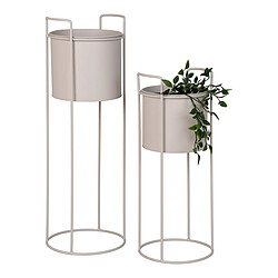 EPIKASA Lot de 2 Pots à Plantes Rabo pas cher