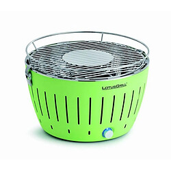 LOTUSGRILL Barbecue de table Grill au Charbon Modèle 34 Cm Lime lotusgrill - barbecue à charbon portable 35cm vert avec housse - lotusgrill vert