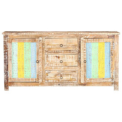 Maison Chic Buffet,Meuble de Rangement,commode pour salon,Cuisine 151x40x75 cm Bois d'acacia brut -MN98354